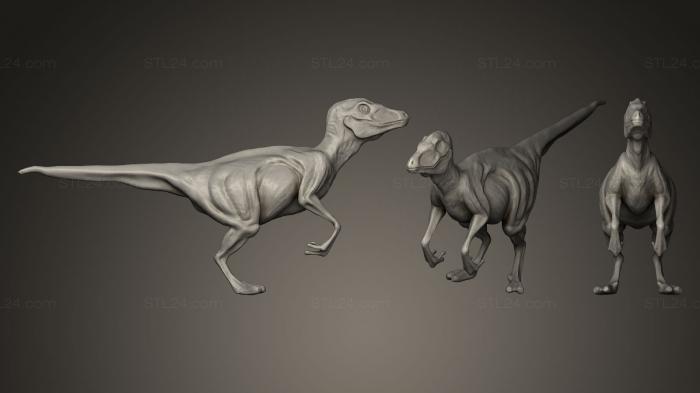 Animal figurines (Dino, STKJ_0224) 3D models for cnc